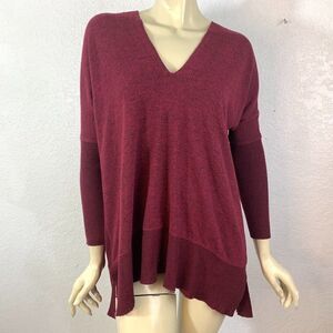 Miss Chievous Asymmetrical Hem Oversize Sweater